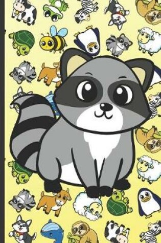 Cover of Raccoon Animal Party Notebook