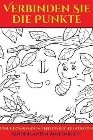 Cover of Kindergarten-Zahlenbuch (48 Punkt-für-Punkt-Rätsel für Vorschulkinder)