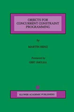 Cover of Objects for Concurrent Constraint Programming