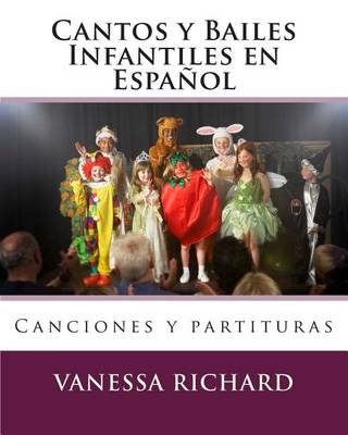 Book cover for Cantos y Bailes Infantiles En Espanol