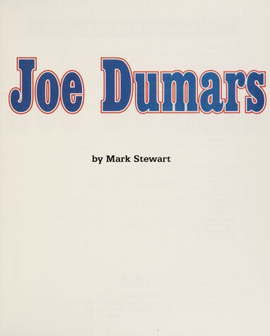 Book cover for Joe Dumars