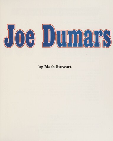 Cover of Joe Dumars