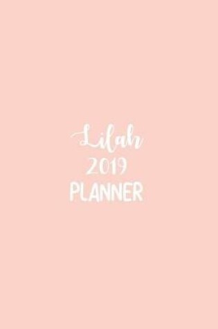 Cover of Lilah 2019 Planner