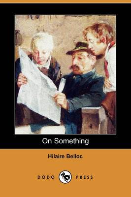 Book cover for On Something (Dodo Press)