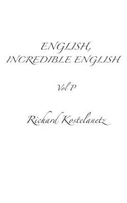 Book cover for English, Incredible English Vol P