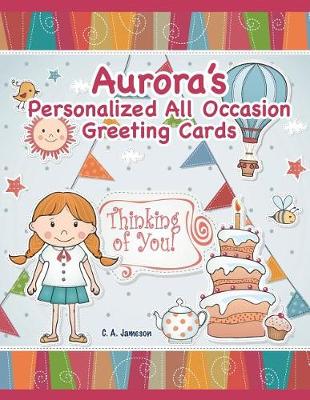 Book cover for Aurora's Personalized All Occasion Greeting Cards