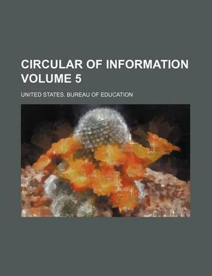 Book cover for Circular of Information Volume 5