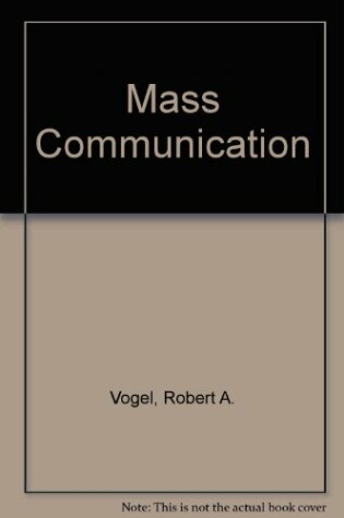 Cover of Mass Communication