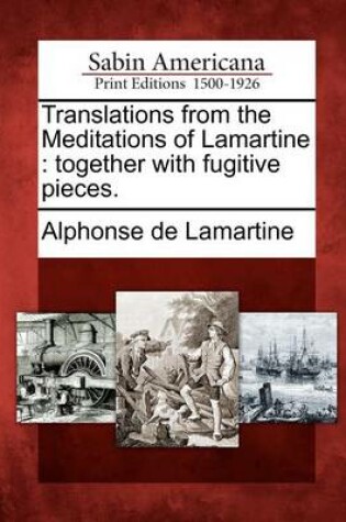 Cover of Translations from the Meditations of Lamartine