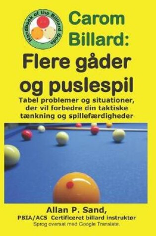 Cover of Carom Billard - Flere G der Og Puslespil