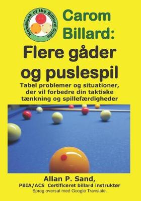 Book cover for Carom Billard - Flere G der Og Puslespil