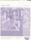 Cover of 2000 Census of Population and Housing, Hawaii, Summary Social, Economic, and Housing Characteristics