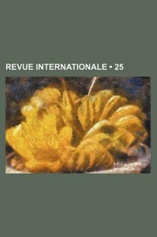 Cover of Revue Internationale (25)