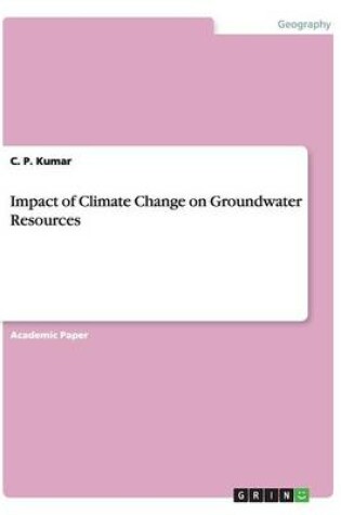 Cover of Impact of Climate Change on Groundwater Resources