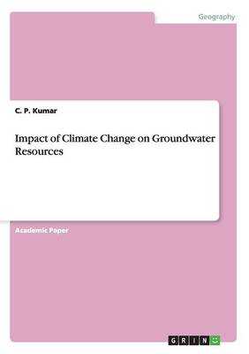 Book cover for Impact of Climate Change on Groundwater Resources