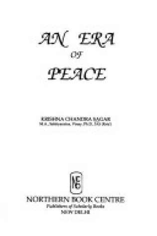 Cover of An Era of Peace