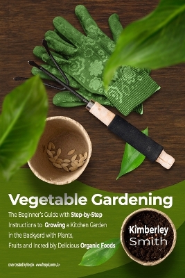 Book cover for Vegetable Gardening