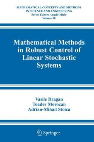 Cover of Mathematical Methods in Robust Control of Linear Stochastic Systems