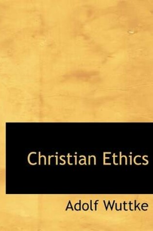 Cover of Christian Ethics