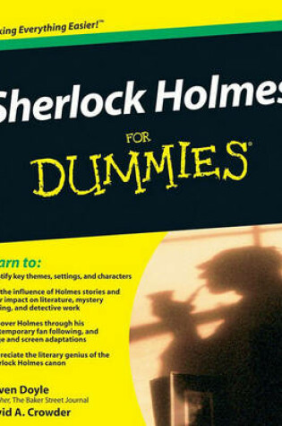 Cover of Sherlock Holmes For Dummies