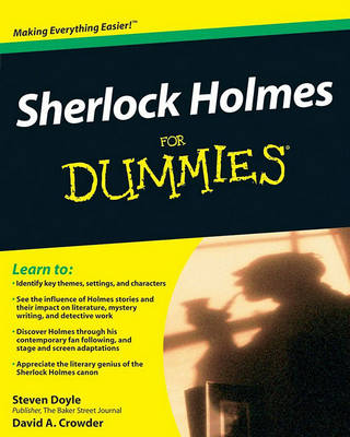 Cover of Sherlock Holmes For Dummies