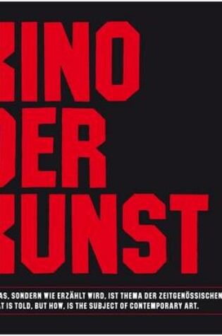 Cover of Kino Der Kunst