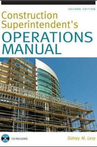 Cover of Construction Superintendent Operations Manual