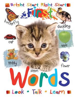 Book cover for First Words