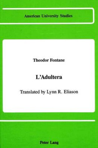 Cover of L'Adultera