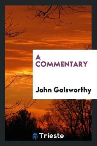 Cover of A Commentary
