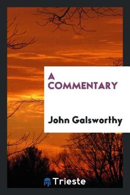 Cover of A Commentary