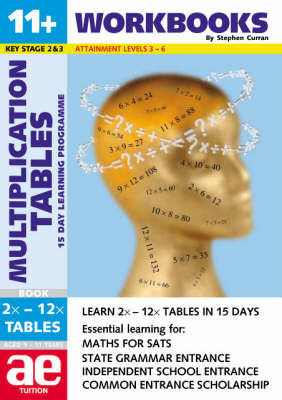 Cover of 11+ Multiplication Tables