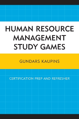 Book cover for Human Resource Management Study Games