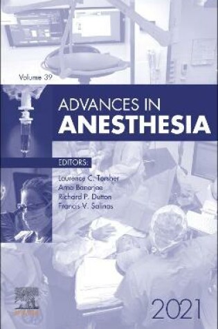 Cover of Advances in Anesthesia, 2021