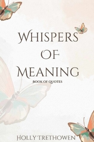 Cover of Whispers Of Meaning