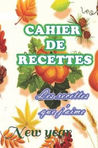 Cover of Cahier de Recettes