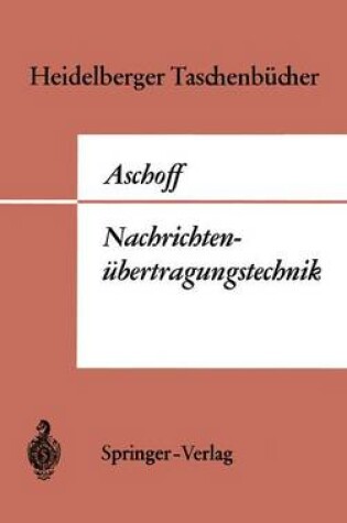 Cover of Einfuhrung in Die Nachrichtenubertragungstechnik