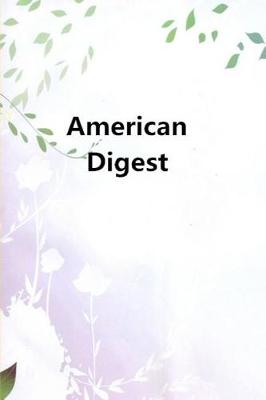 Book cover for American Digest