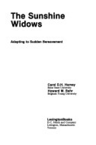 Cover of Sunshine Widows