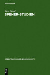 Book cover for Spener-Studien