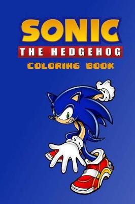 Book cover for Sonic the Hedgehog Coloring Book