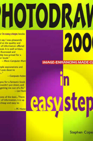 Cover of PhotoDraw 2000 in Easy Steps