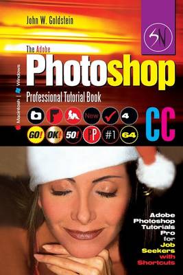 Book cover for The Adobe Photoshop CC Professional Tutorial Book 64 Macintosh/Windows