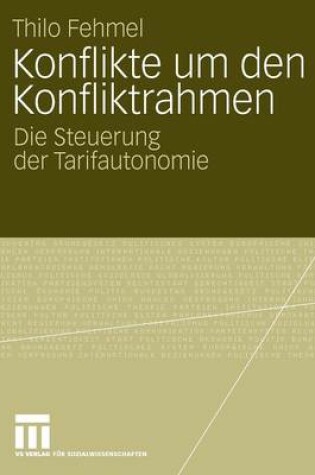 Cover of Konflikte Um Den Konfliktrahmen