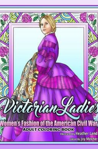 Cover of Victorian Ladies Adult Coloring Book