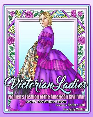 Book cover for Victorian Ladies Adult Coloring Book