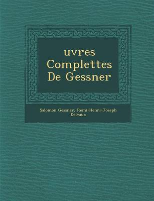 Book cover for Uvres Complettes de Gessner