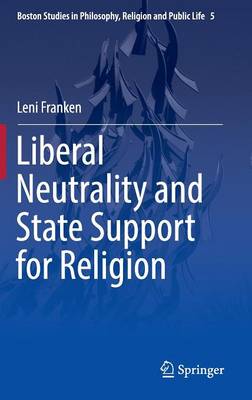 Cover of Liberal Neutrality and State Support for Religion