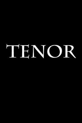 Book cover for Tenor