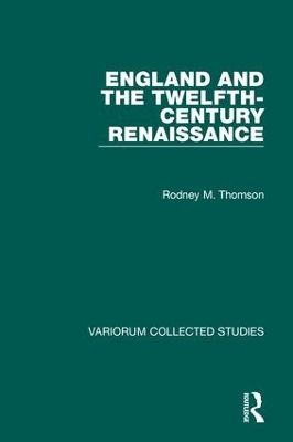 Cover of England and the Twelfth-Century Renaissance